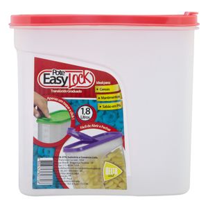 Porta Mantimentos Multiuso Delta Easy Lock 1,8l