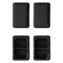 Ponteira de Plástico Retangular Talentos 20mm x 30mm 4 unidades