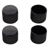 Ponteira de Plástico Redonda Externa Talentos 7/8" com 4 unidades