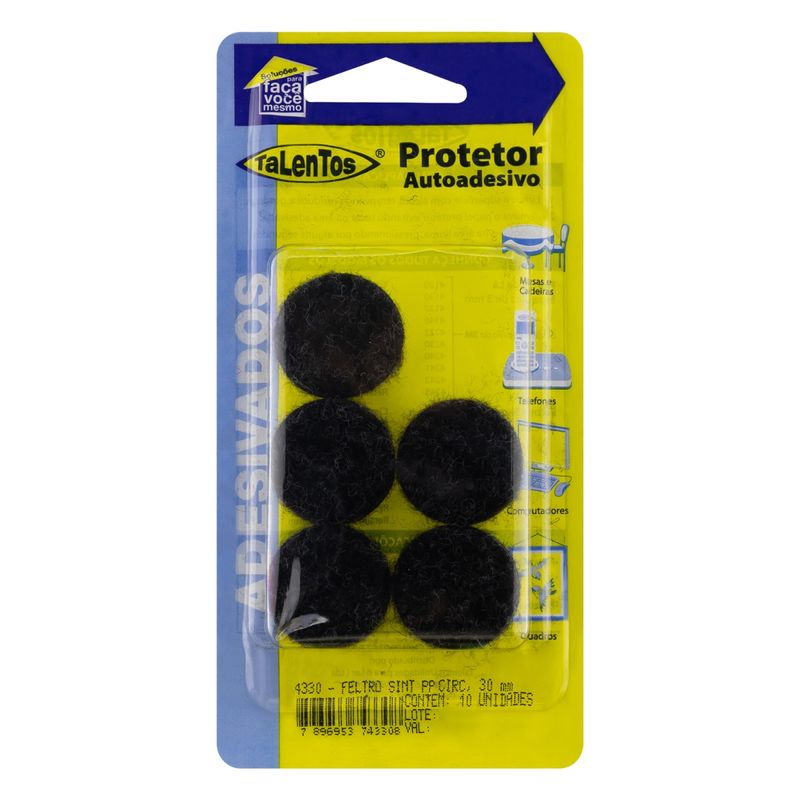 Feltro-Protetor-para-Piso-Redondo-Talentos-30mm-10-unidadesFrontal2