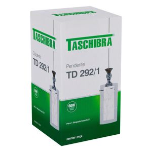 Pendente de Vidro TD 292 Taschibra 1xE27