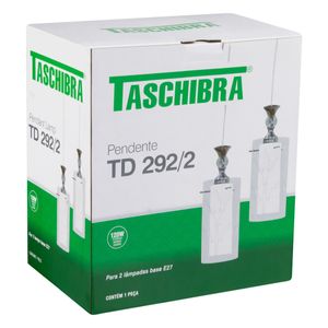 Pendente de Vidro TD 292 Taschibra 2xE27