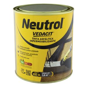 Tinta Asfáltica Impermeabilizante Neutrol Vedacit 900ml