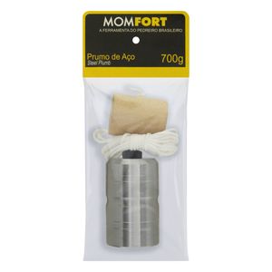 Prumo em Aço para Parede Momfort 700g