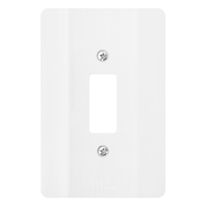 Placa Branca com 1 Posto Mec-Tronic Millenium 4x2"