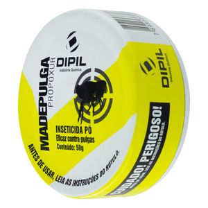 Inseticida Pó Madepulga Dipil 50g