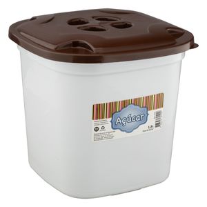 Pote Quadrado para Açúcar Plasmont 1,8l