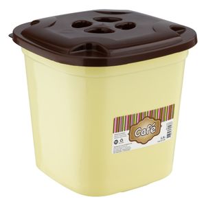 Pote Quadrado para Pó de Café Plasmont 1,8l