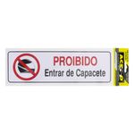 Placa-de-Sinalizaao-Proibido-Entrar-de-Capacete-Acesso-10cm-x-30xmFrontal2