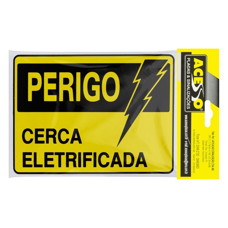 Placa-de-Sinalizaao-Cerca-Eletrificada-Acesso-15cm-x-20cmFrontal2