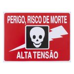 Placa-de-Sinalizaao-Perigo-Alta-Tensao-Acesso-15cm-x-20cmFrontal1