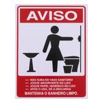 Placa-de-Sinalizaao-Aviso-Sanitario-Feminino-Acesso-15cm-x-20cmForadaEmbalagem1