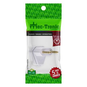 Pino Triangular Cinza Mec-Tronic 2 pinos 10A