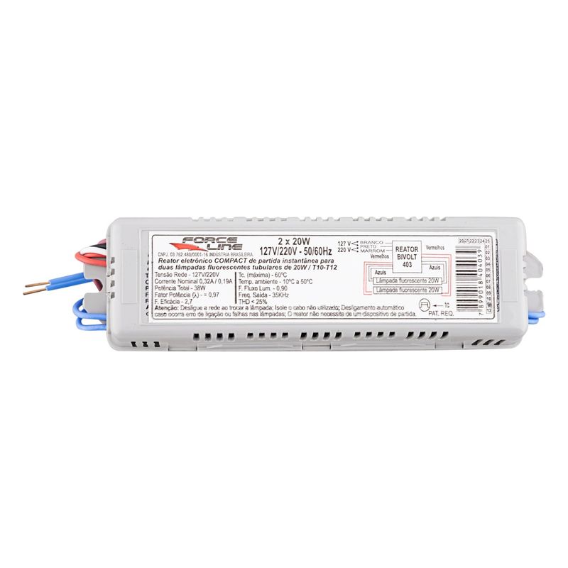 Reator-Eletronico-Compact-2-Lampada-Force-Line-38W-BivoltFrontal1