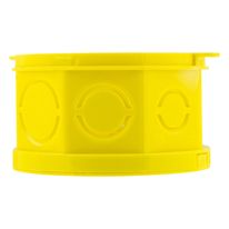 Caixa de Luz Amarela Octogonal Tigre Flex 4x4"
