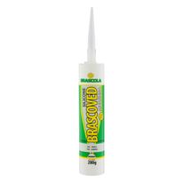 Silicone Acético Multiuso Incolor Brascola Brascoved Tubo 280g