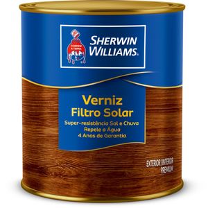 Verniz Filtro Solar Brilhante Sherwin Williams 900ml Incolor