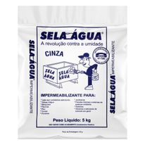Impermeabilizante Sela Água 5kg Cinza
