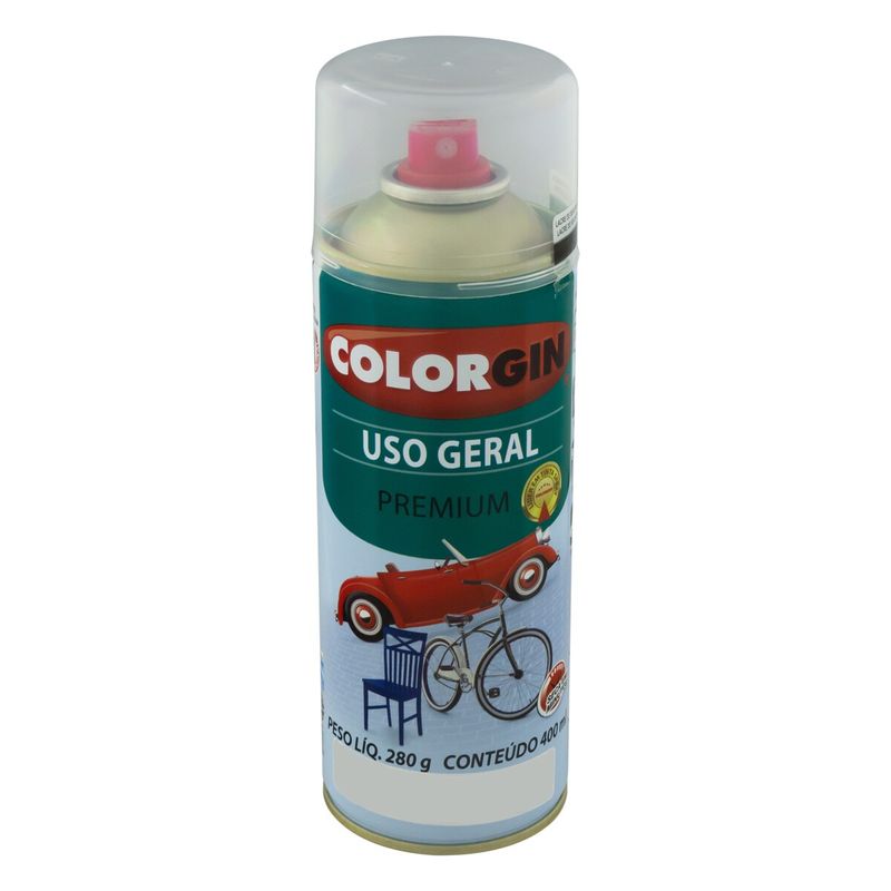 Verniz-em-Spray-Uso-Geral-Colorgin-400ml-IncolorFrontalTopo1