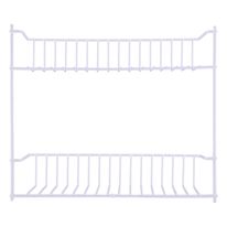 Suporte Duplo Branco Metaltru