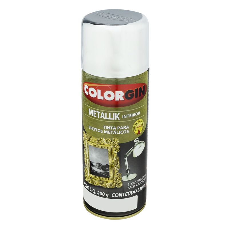 Tinta-Spray-Metallik-Interior-Colorgin-350ml-CromadaFrontalTopo1