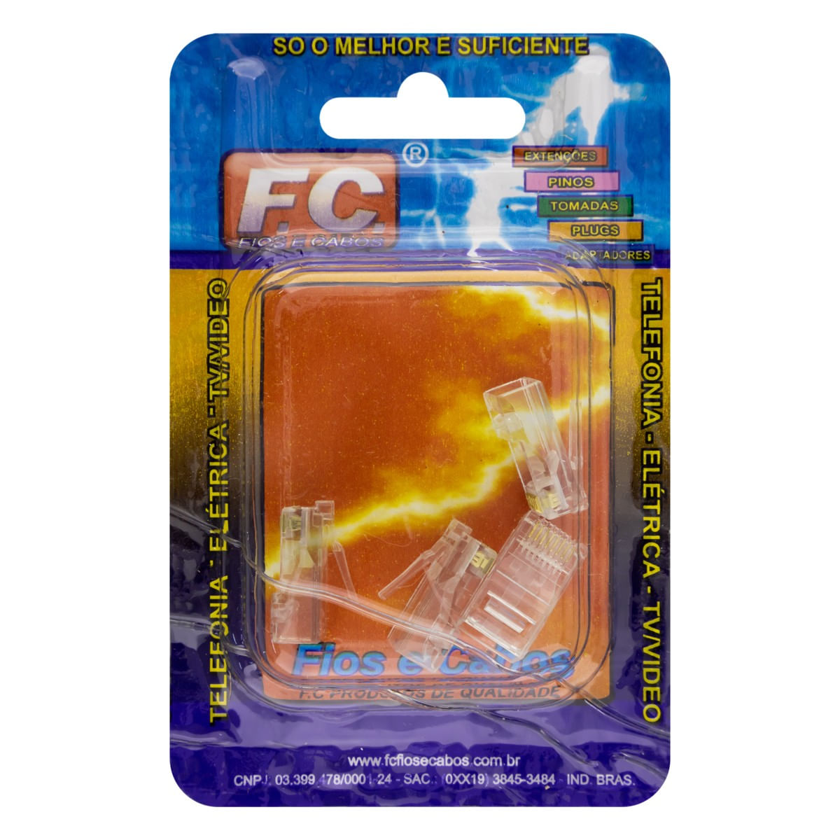 TerminalJack8x8RJ45FC4UnidadesEmbalagemFrontal1