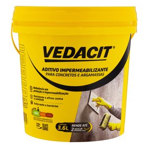 Aditivo Impermeabilizante Vedacit 3,6l