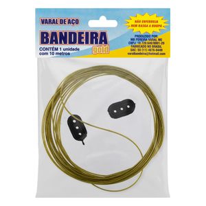 Varal de Aço com PVC Bandeira Gold 10m