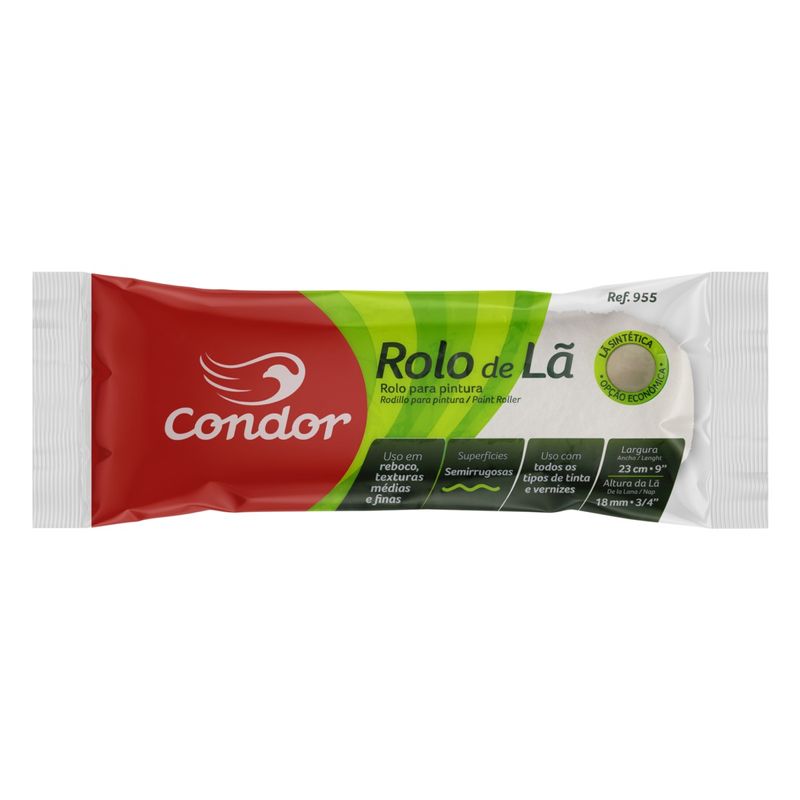 Rolo-de-La-Sintetica-para-Pintura-Condor-23cmFrontal3