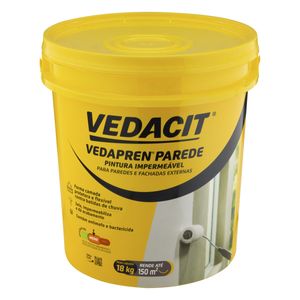 Tinta Impermeável Vedapren Vedacit 18kg Branca