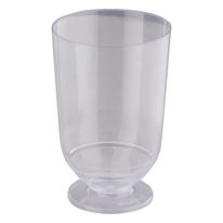 Taça Acrílica de Licor 50ml 10 Unidades Strawplast
