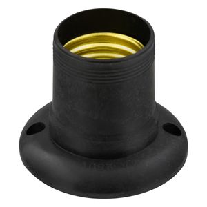 Soquete Fixo Preto Mec-Tronic E27 250V