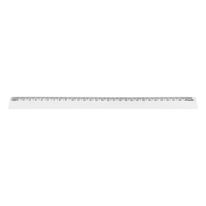 Régua Escolar Transparente Waleu 30cm