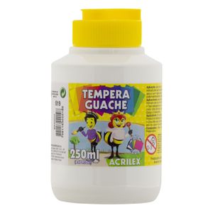 Tinta Guache Branca Acrilex 250ml