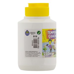 Tinta Guache Branca Acrilex 250ml