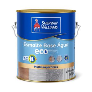 Tinta Esmalte Sintético Base D'Água Acetinada Sherwin Williams 3,6l Branca