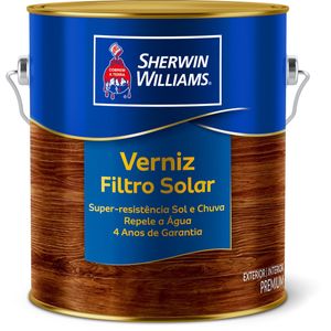 Verniz Filtro Solar Brilhante Sherwin Williams 3,6l Incolor