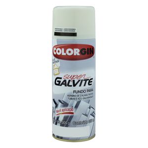 Tinta Spray Super Galvite Colorgin 350ml Branco Gelo