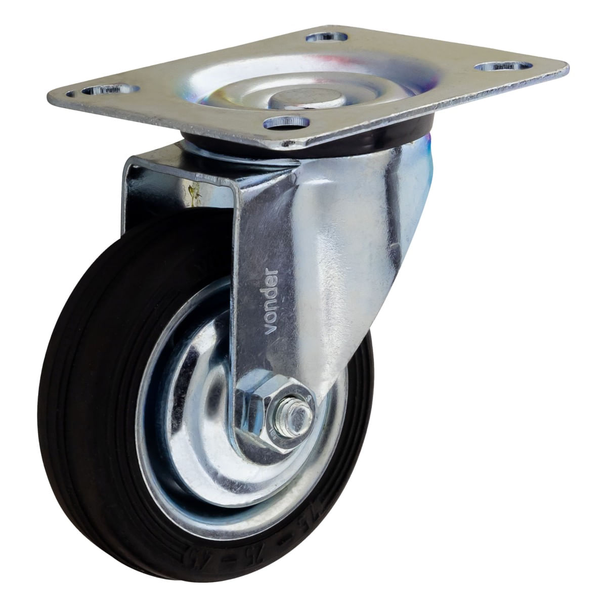 RodizioGiratórioPretoVonder76mmAngularEsquerda2