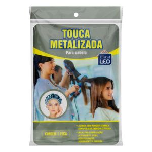 Touca Metalizada Plast Leo