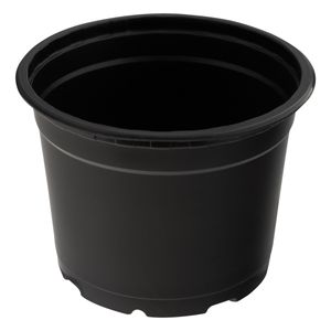 Vaso Plástico Preto Nutriplan n.° 1