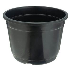 Vaso Plástico Preto Nutriplan n.° 3