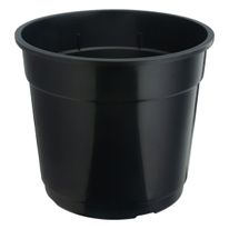 Vaso Plástico Preto Nutriplan n.° 5