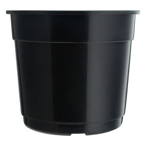 Vaso Plástico Preto Nutriplan n.° 5