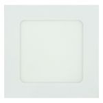 Painel-Led-de-Embutir-Branco-Quadrado-Taschibra-Lux-6W-3000K-AutovoltFrontal1