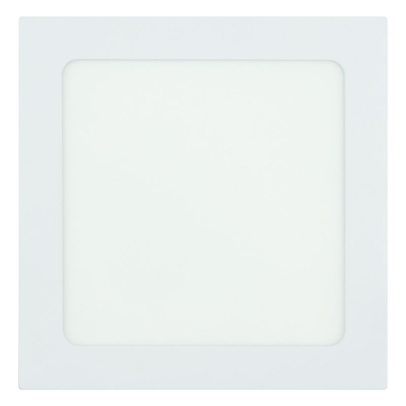 Painel-Led-de-Embutir-Branco-Quadrado-Taschibra-Lux-12W-3000K-AutovoltFrontal1