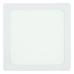 Painel-Led-de-Sobrepor-Branco-Quadrado-Taschibra-Lux-12W-6500K-AutovoltFrontal1