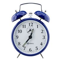 Relógio Despertador Herweg Azul Escuro 10cm