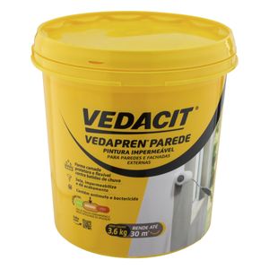 Tinta Impermeável Vedapren Vedacit 3,6kg Branca