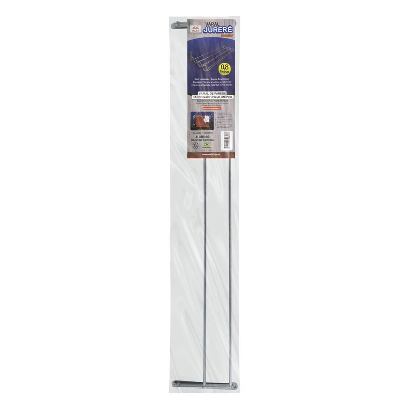 Varal-de-Parede-Sanfonado-Mahil-de-Aluminio-80cm-x-8cmFrontal3